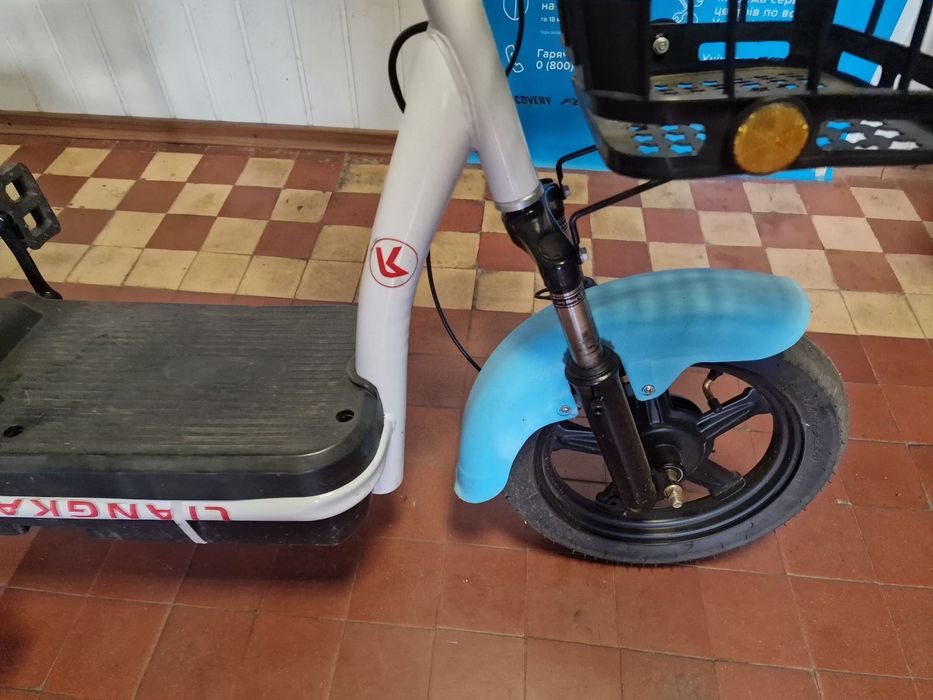 Электроскутер электровелик