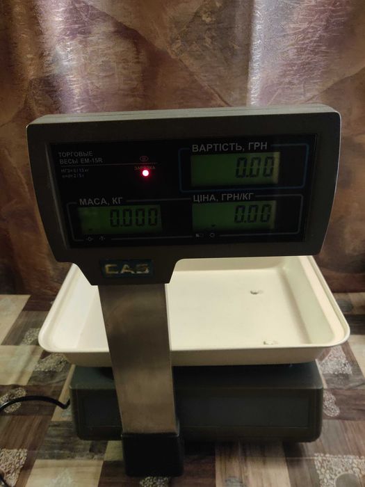 Электронные торговые весы 15кг Корея.