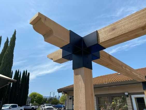 З'єднувачі брусу для пергол, альтанок та будь яких споруд