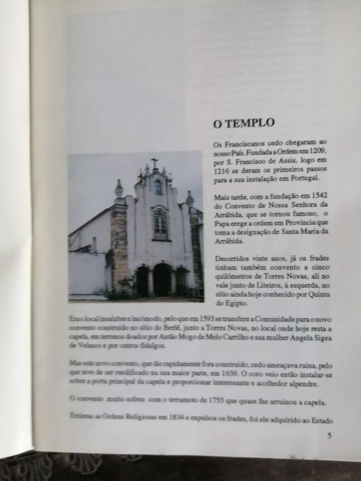 a capela de santo antonio , torres novas , bicho 1993