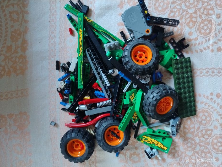 Лего конструктор дитячий машина технік LEGO Technic Monster