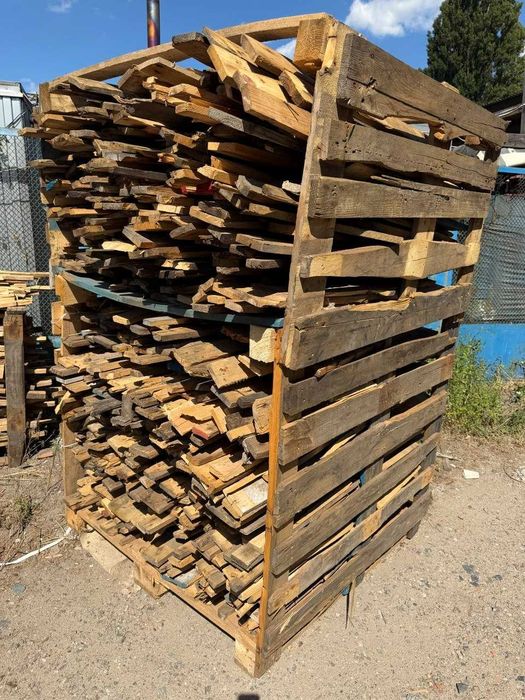 Дрова, відходи піддонів