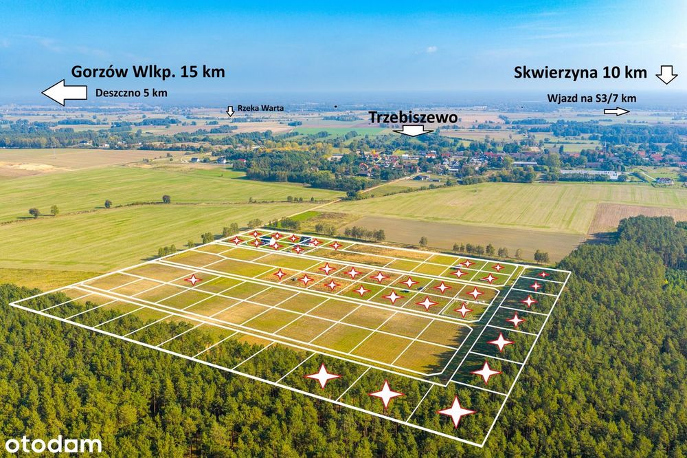 Działki budowlane, pozwolenie na budowę, gwarancja wybudowania domu.