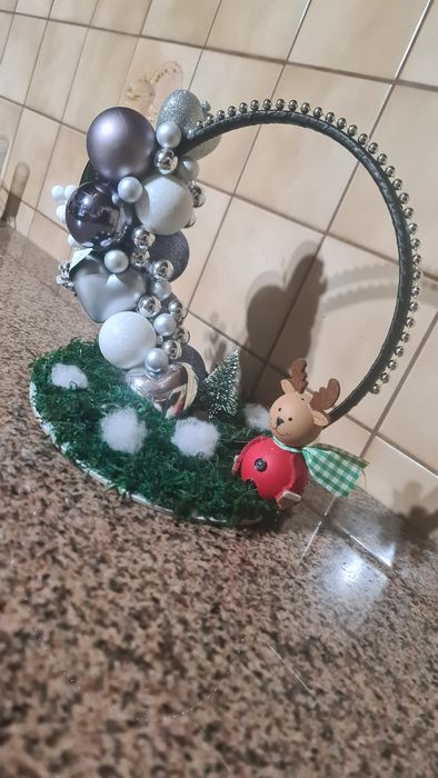 Arranjos natal feitos a mão