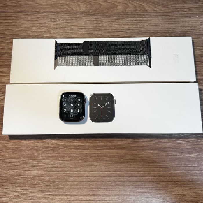 apple watch s6 44mm graphite stainless steel case