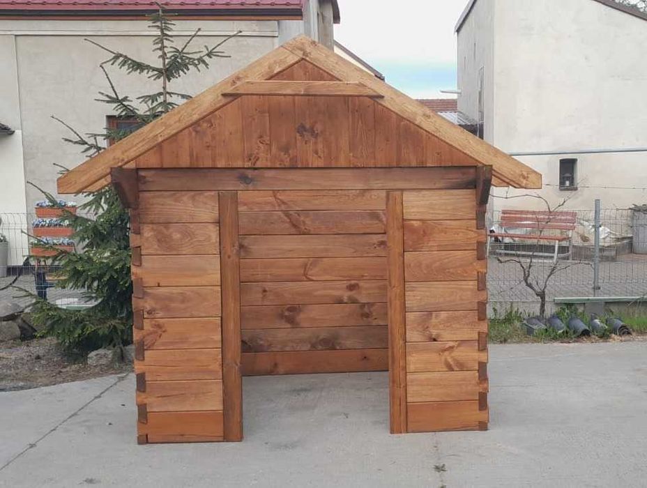 Sauna z bali drewnianych