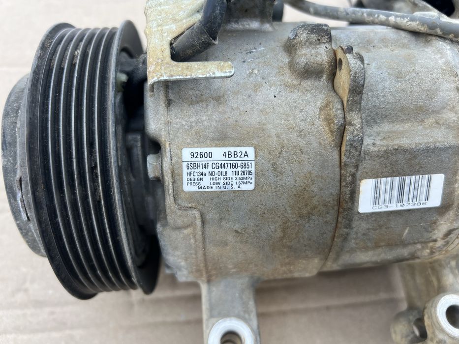 Nissan rogue t32 компрессор кондиционера