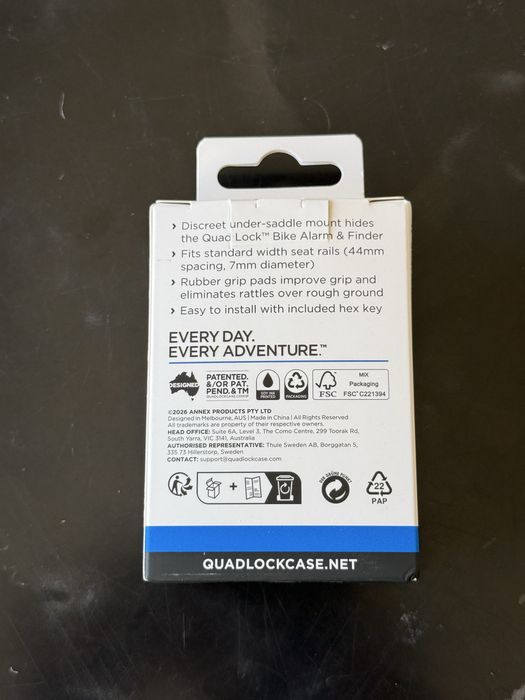 QUAD LOCK Saddle Rail Adaptor