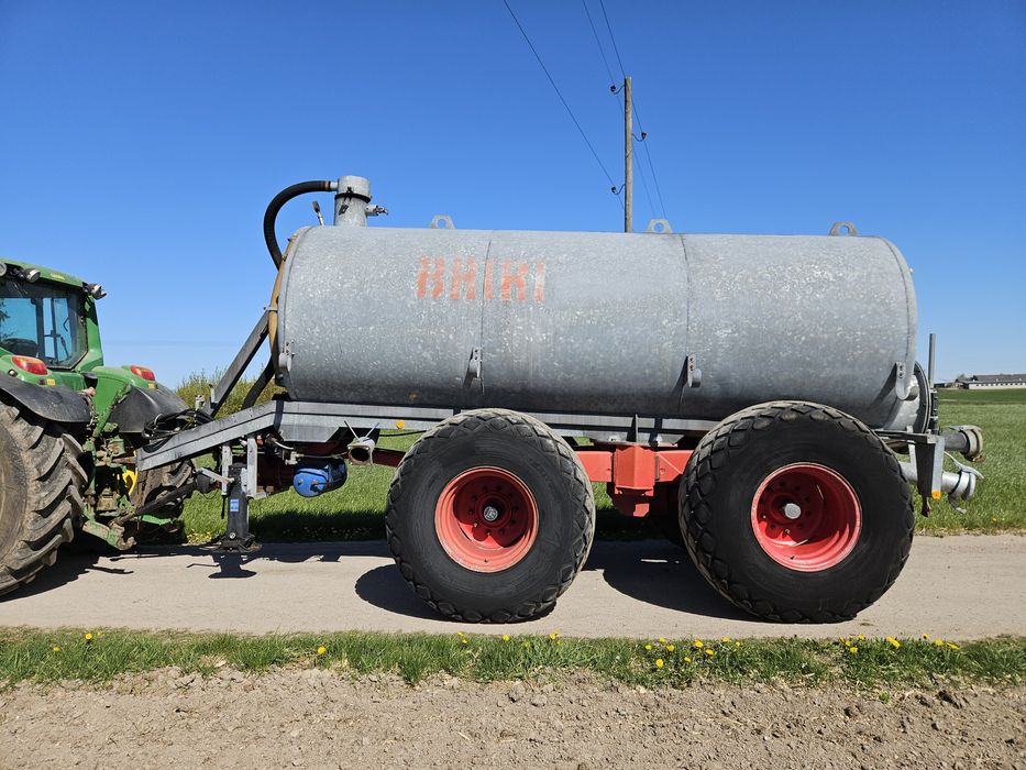 Beczkowóz wóz asenizacyjny Briri 12000l jak joskin garant pitchon