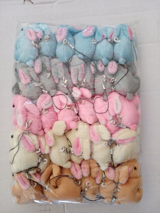 Сток,брелки,Мягкие игрушки зайцы