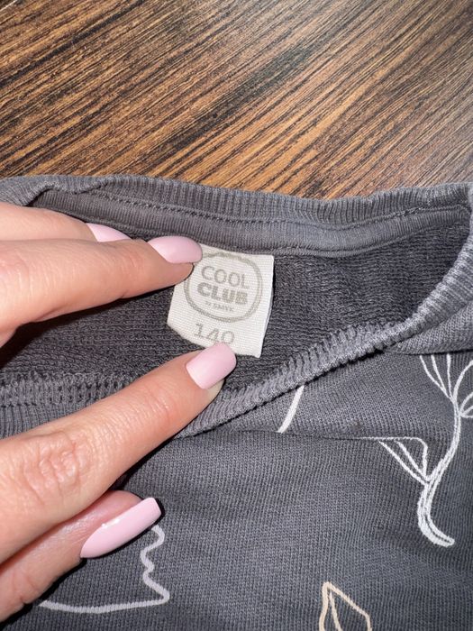 Dres  komplet dresowy Cool Club 134 140 szary dla dziewczynki
