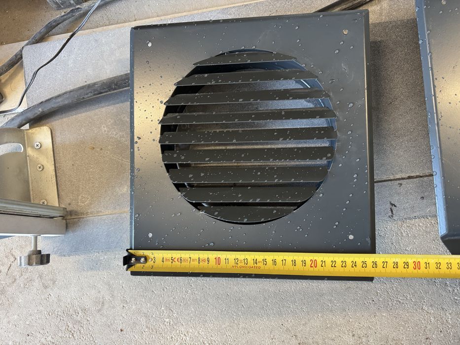 Czerpnia-wyrzutnia PEFLEX rekuperacja 200 + nyple rur 160