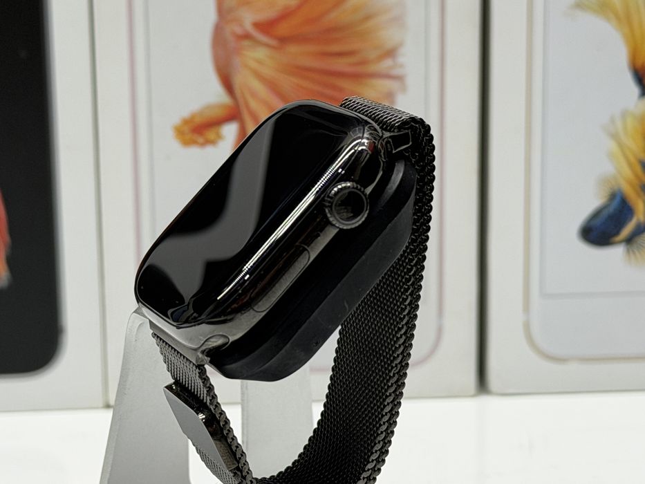 MAГAЗИН Apple Watch Series 10 46mm Titanium Milanese Loop ГАРАНТИЯ/TradeIn/Oбмeн