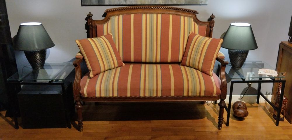 Cadeirão / canapé Luís XV como novo. l