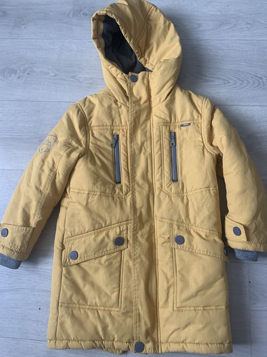 Зимова куртка (пальтішко) для хлопчика 116