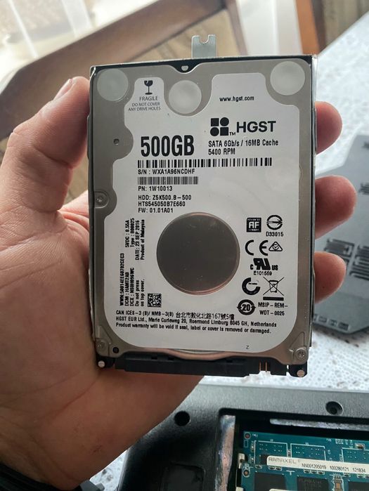 Жорсткий диск Hitachi (HGST) Travelstar Z5K500.B 500GB 5400rpm 16MB