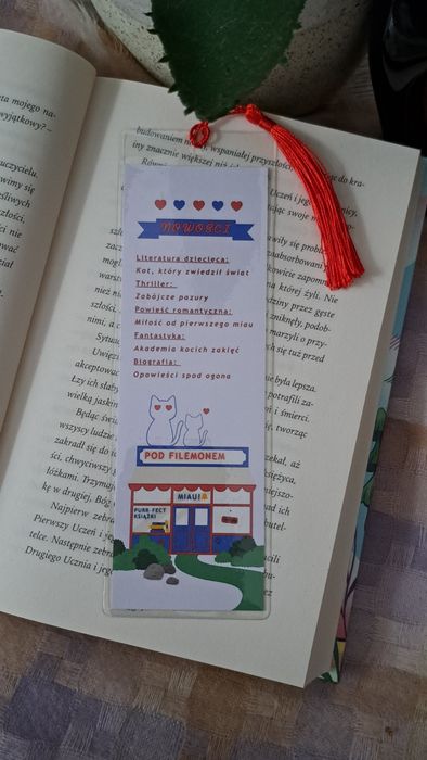 Zakładki do książki handmade