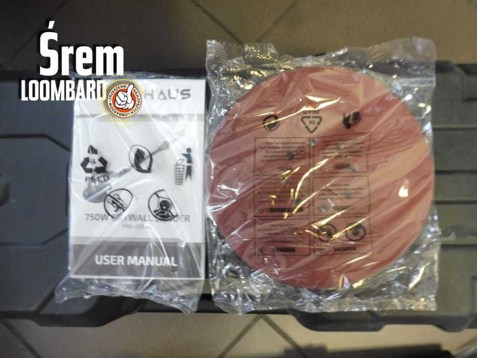 Szlifierka Do Gipsu Żyrafa Steinhaus pro- ds750w / Walizka / Stan BDB!