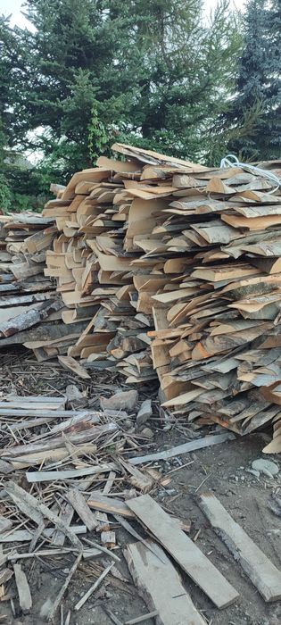 Okrajki bukowe opał