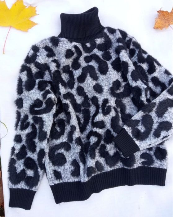 Женский теплый свитер альпака