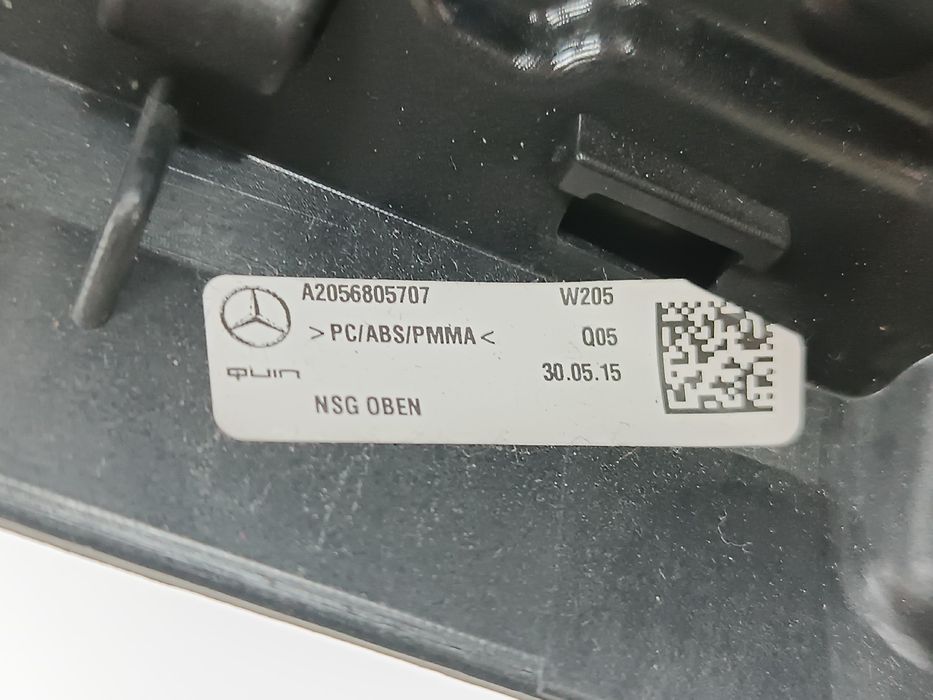Moldura de consola central - MERCEDES-BENZ C-CLASS (W205) | 13 -
