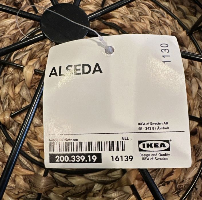 Włókno bananowca. Nowy stołeczek siedzisko stolik ikea