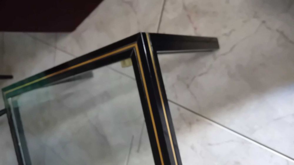 Mesa de apoio tampo de vidro