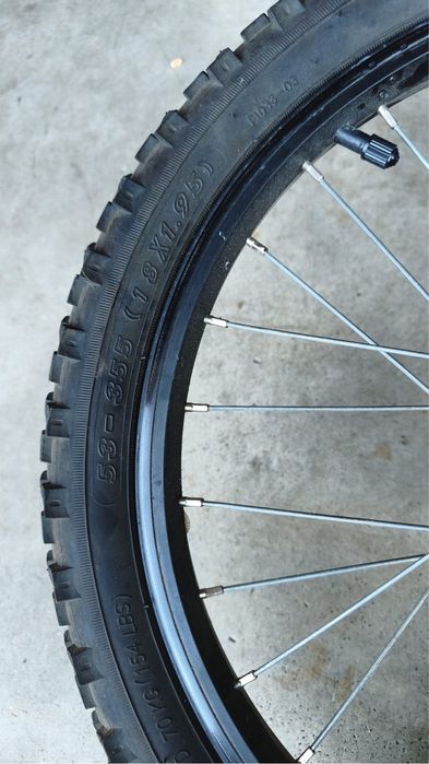 Bicicleta wst criança roda 18 verde