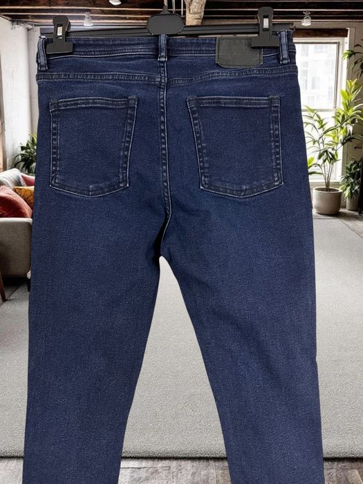 Acne Studios Peg Blue Black roz. W30 L30 męskie dżinsy