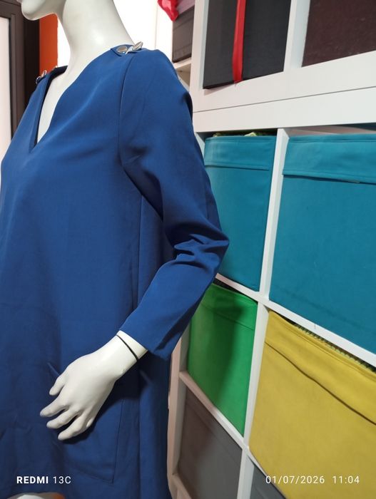 Vestido curto Zara
