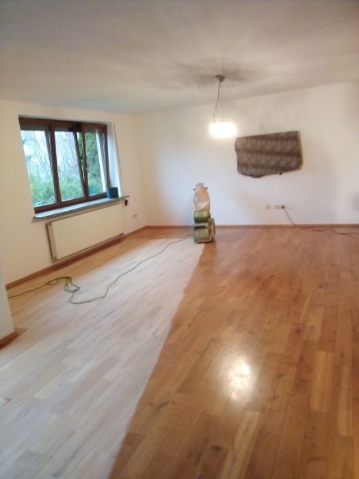 Cyklinowanie parkietów, schodów fachowo