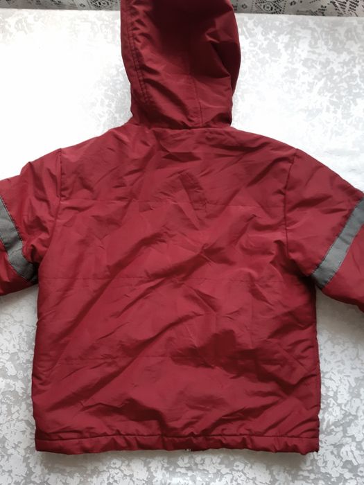 Куртка бордовая демисезон на 2-3 года