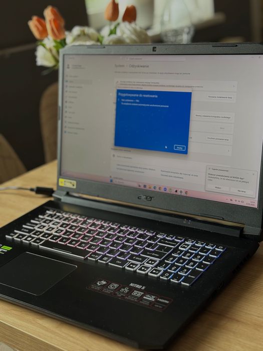 laptop gamingowy ACER NITRO 5 RTX 3080