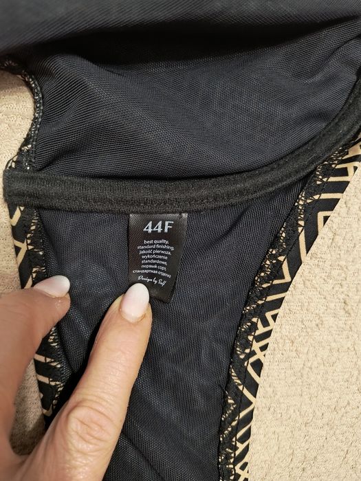 strój kąpielowy SELF miękki biustonosz 44F  bikini NOWY