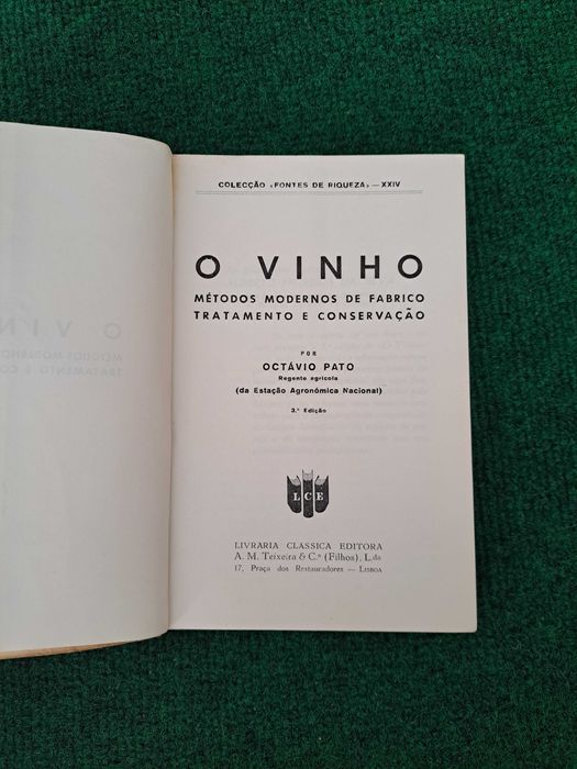 O Vinho - Octávio Pato