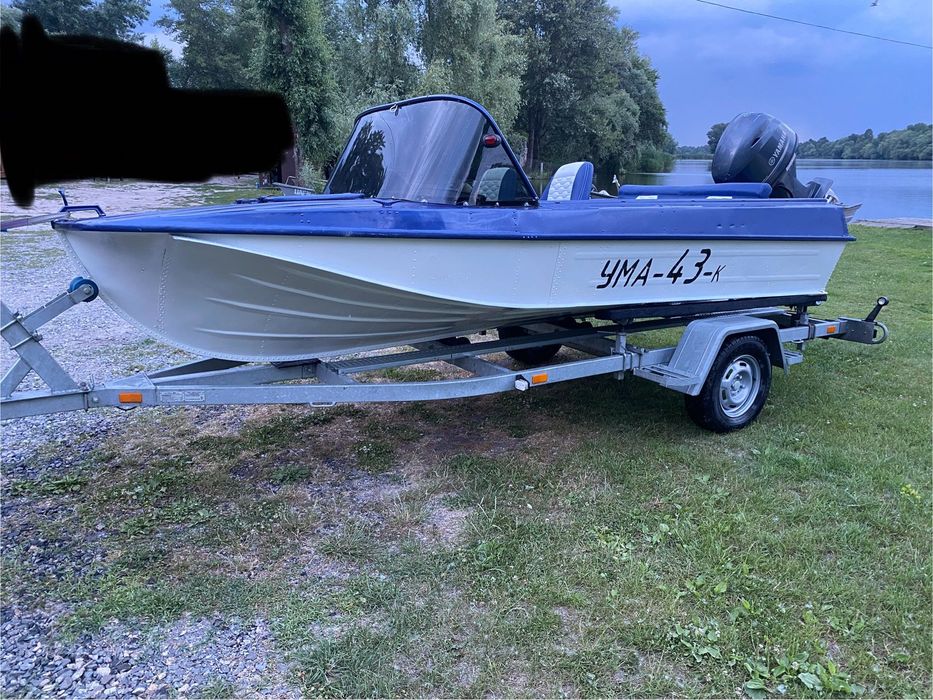 Лодка Казанка 5м3 з двигуном Yamaha 70