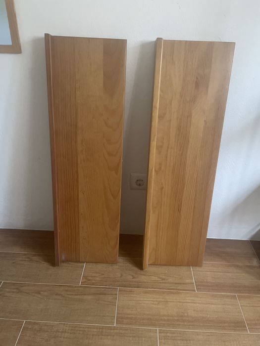 Conjunto de duas parteiras de parede