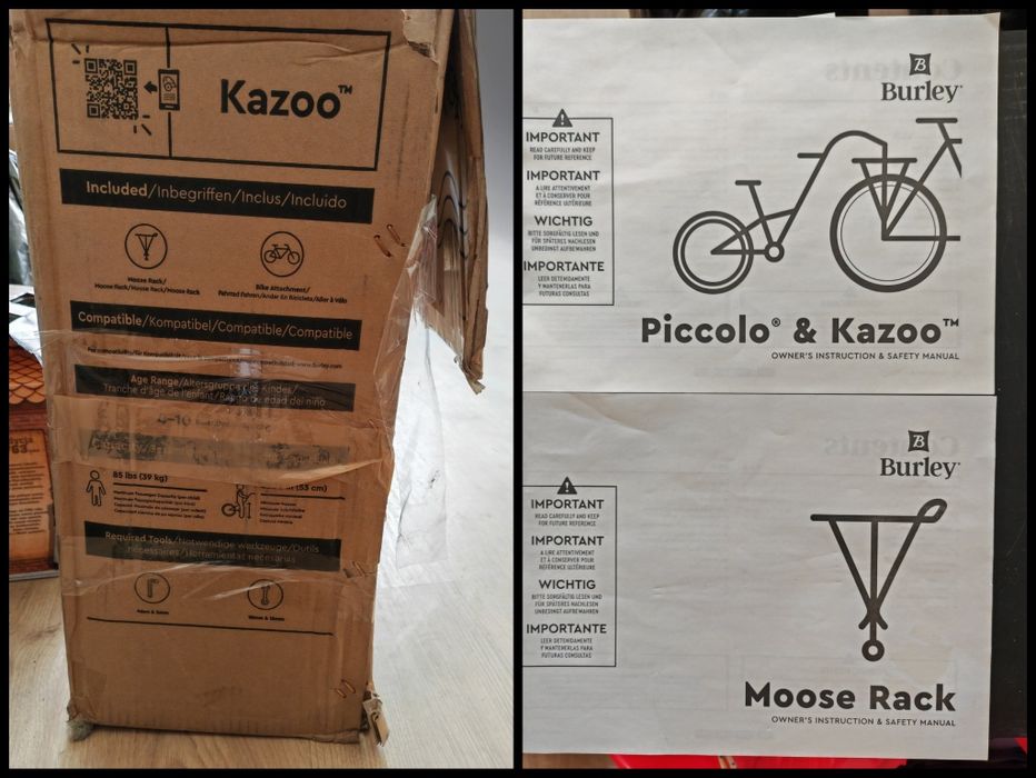 Burley Kazoo - Przyczepka do roweru dla dziecka