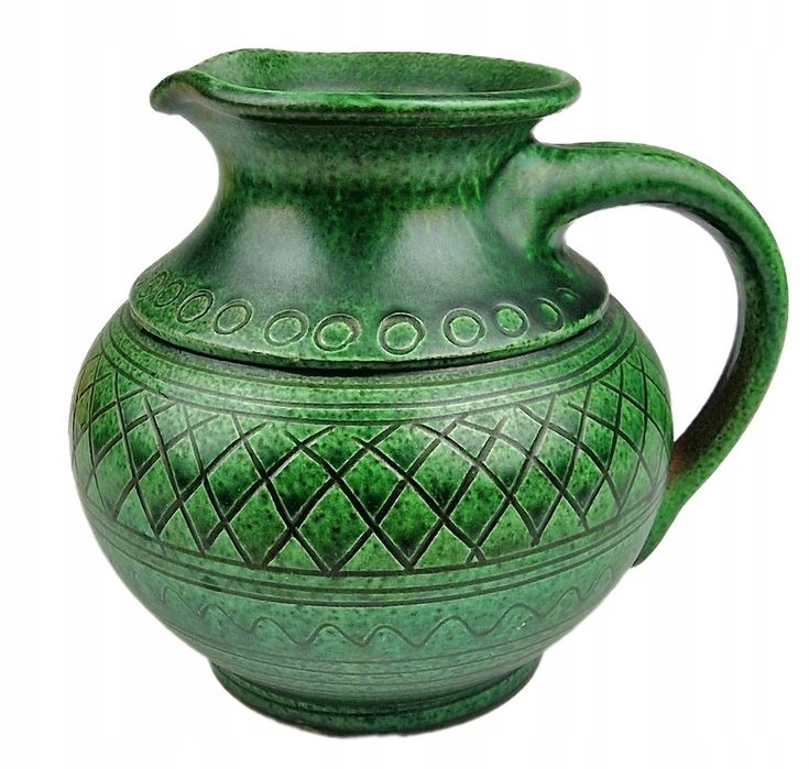 CERAMICZNY DZBANEK Wilhelm Kagel Lata 1950 Niemcy