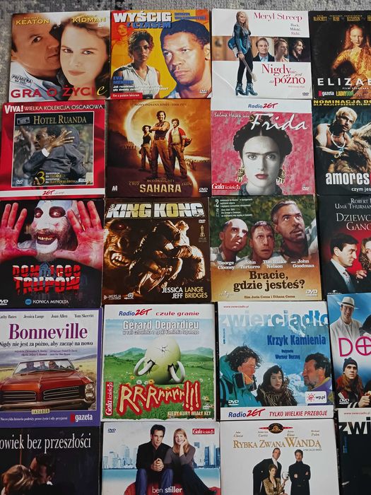 Plyty DVD mało używane Stan bdb