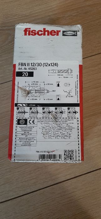 Kotwy mechaniczne 12/124