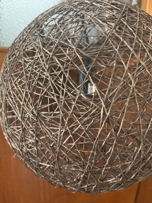 Candeeiro de teto redondo