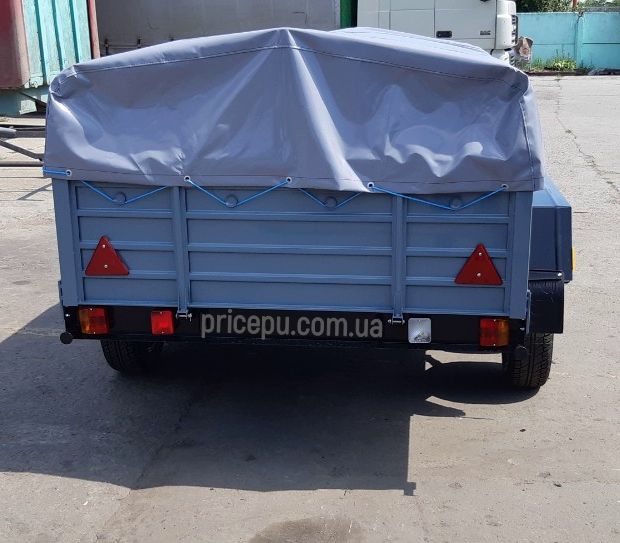 Двохосний Причіп для Легкового Авто. КременьКРД. Прицеп для авто