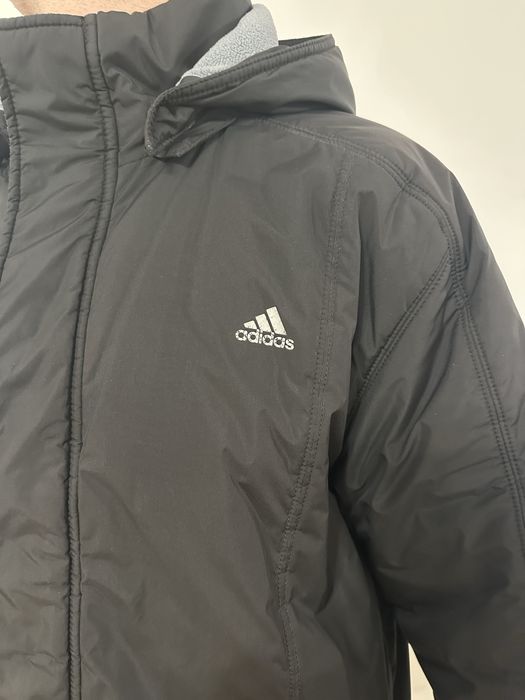 męska, czarna kurtka Adidas