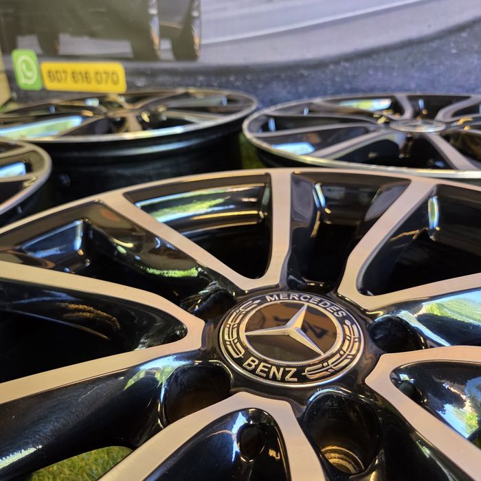 Oryginalne felgi Mercedes 18 5x112 Kasa A (W176), B (W246), CLA (C117) E C Koła Alufelgi