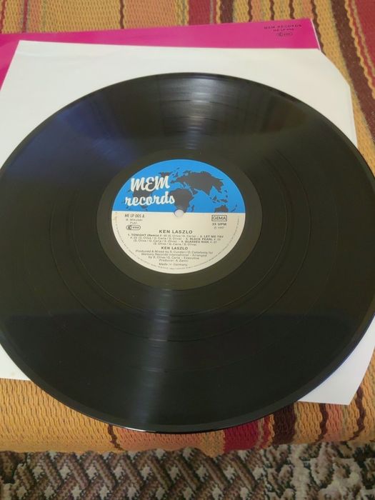 Ken Laszlo-Ken Laszlo, album winylowy Italo disco