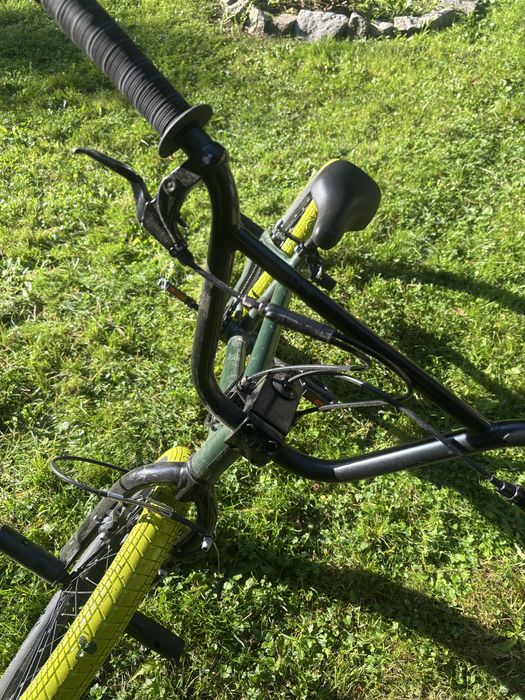 Rower BMX zielony