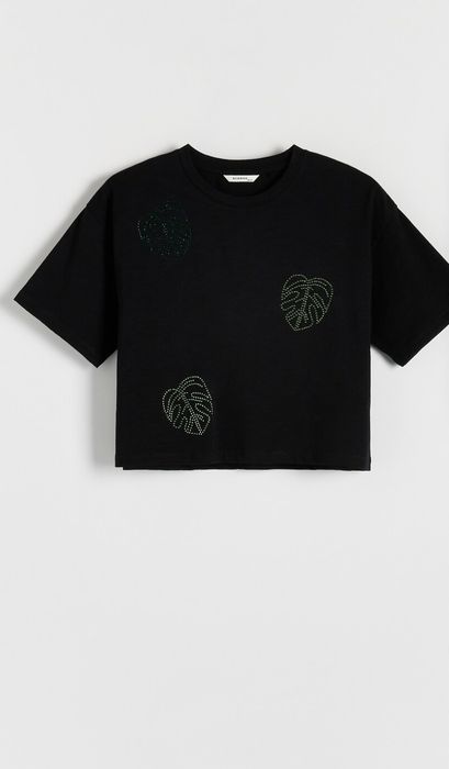 Reserved t-shirt z aplikacją