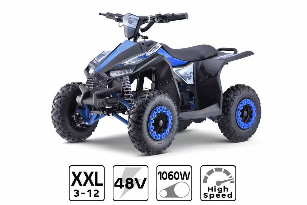 Super Mocny Quad HighPer ATV 11EA 1060W Żółty 48V ver 2025