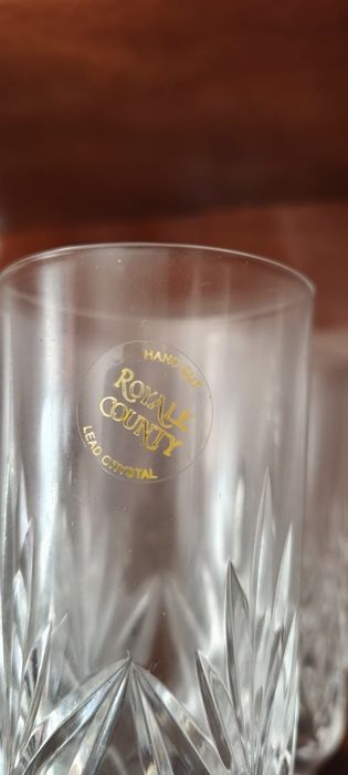 Conjunto copos cristal Royal County